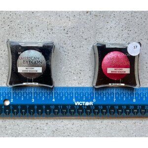Kleancolor American Eyecon Wet/Dry Baked Shadow Set Of 2 Matte Maple & Toffee Hi